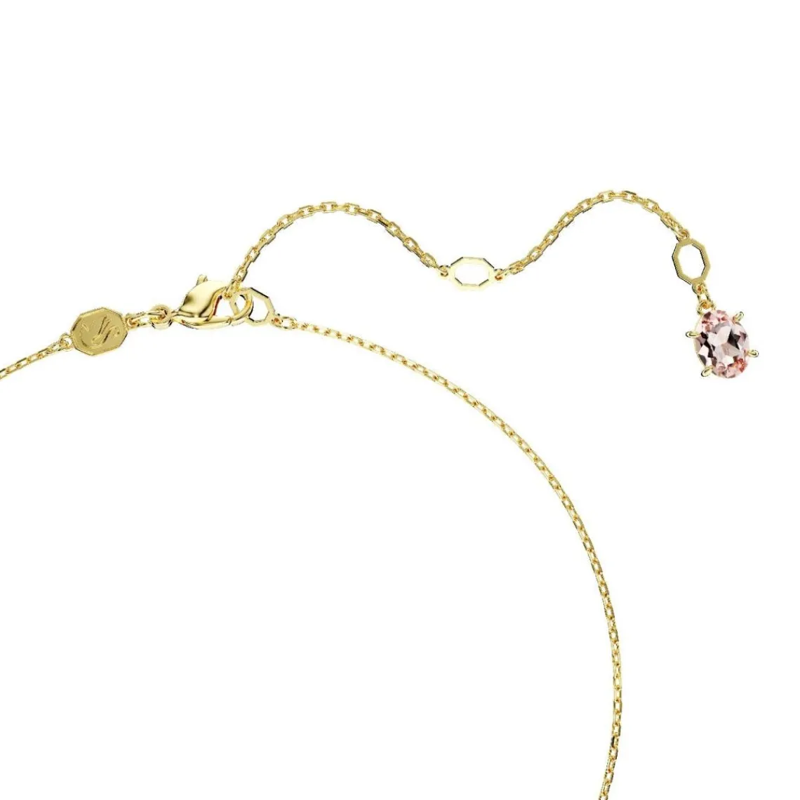 Swarovski Bijoux Collier Femme Swarovski Gema - 5705816 Plaqué or Multicolore | Femme Collier Et Pendentif