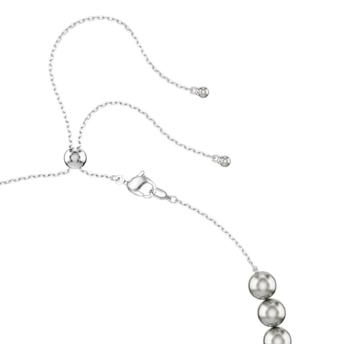 Swarovski Bijoux Collier Femme Swarovski Hyperbola Heart Large - 5680645 bleu,argent | Femme Collier Et Pendentif
