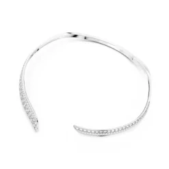 Swarovski Bijoux Collier Femme Swarovski Hyperbola ALL ARD OP 5665330 - WHI/RHS M | Femme Collier Et Pendentif