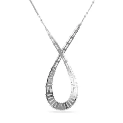 Swarovski Bijoux Collier Femme Swarovski Hyperbola L - 5679438 blanc,argent | Femme Collier Et Pendentif