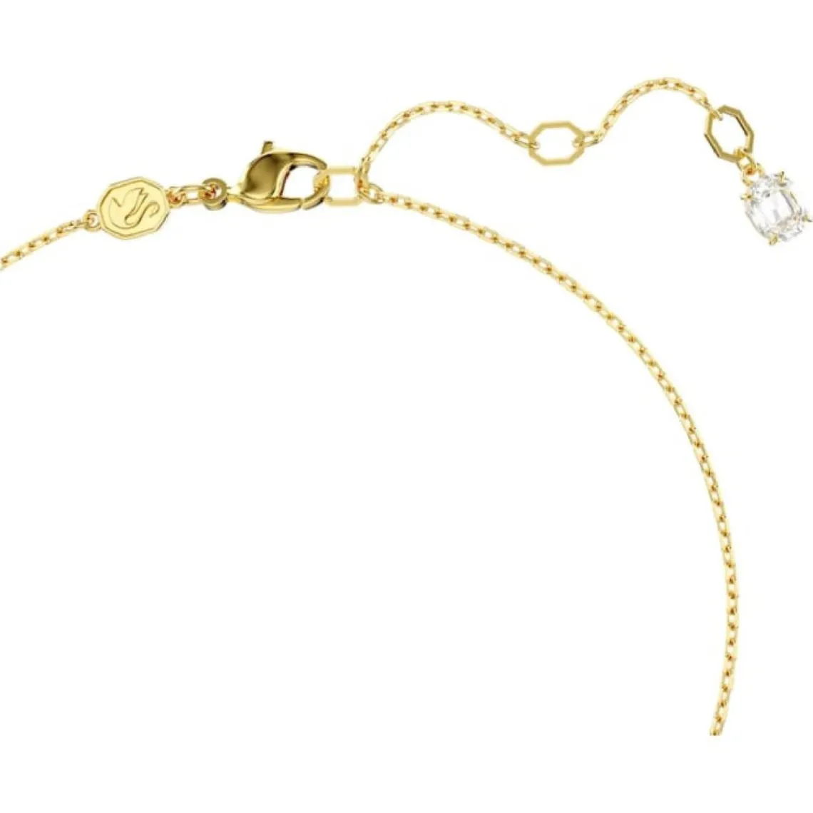 Swarovski Bijoux Collier Femme Swarovski Hyperbola Heart - 5680399 doré | Femme Collier Et Pendentif