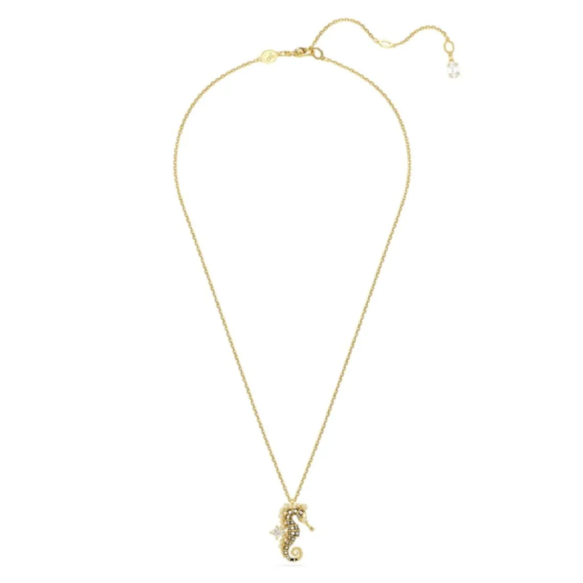 Swarovski Bijoux Collier Femme Swarovski Idyllia F Seahorse - 5690874 doré | Femme Collier Et Pendentif