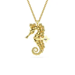 Swarovski Bijoux Collier Femme Swarovski Idyllia F Seahorse - 5690874 doré | Femme Collier Et Pendentif