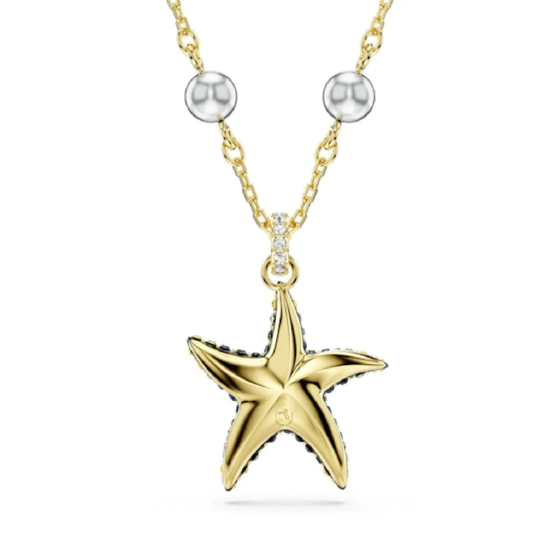 Swarovski Bijoux Collier Femme Swarovski Idyllia F Starfish - 5684116 multicolore,doré | Femme Collier Et Pendentif