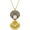 Swarovski Bijoux Collier Femme Swarovski Idyllia F Shell - 5683966 doré | Femme Collier Et Pendentif