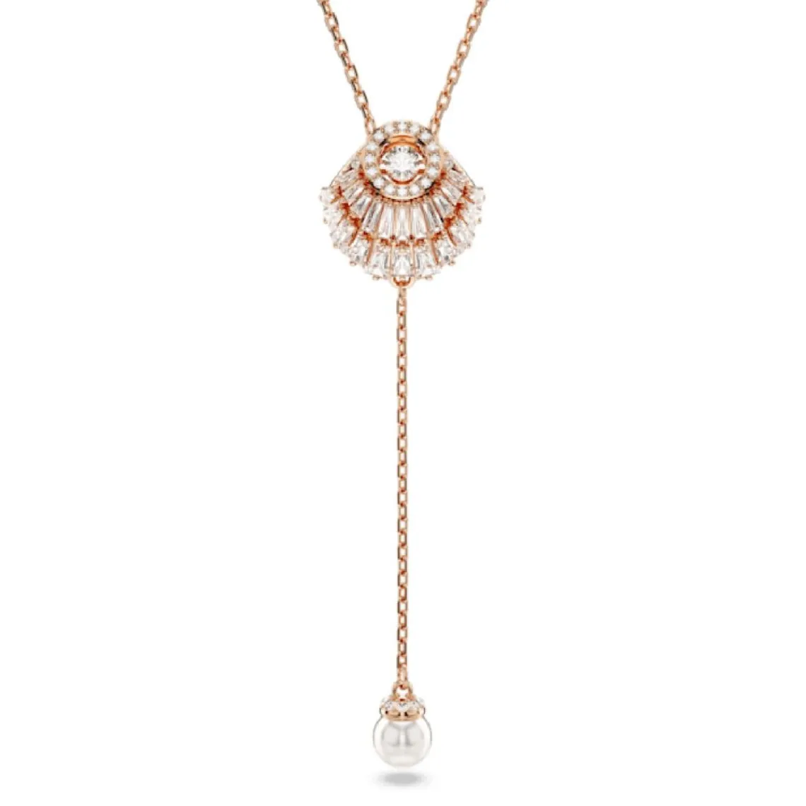 Swarovski Bijoux Collier Femme Swarovski Idyllia E Y - 5680299 doré rose,blanc | Femme Collier Et Pendentif