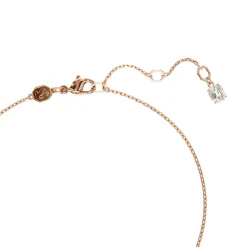 Swarovski Bijoux Collier Femme Swarovski Idyllia E Y - 5680299 doré rose,blanc | Femme Collier Et Pendentif