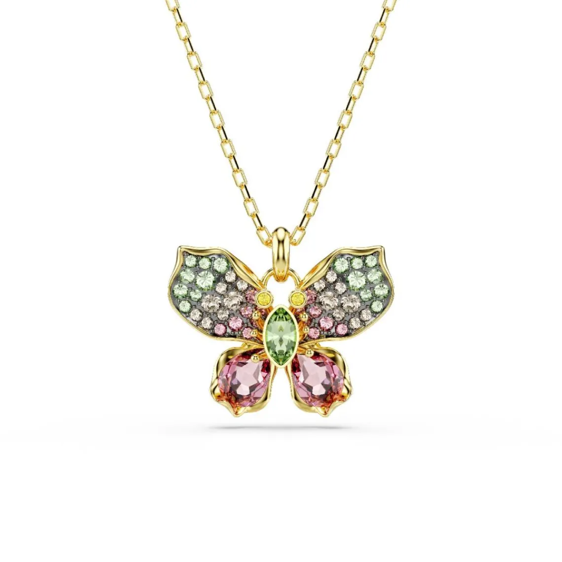 Swarovski Bijoux Collier Femme Swarovski Idyllia F Florere - 5709950 Plaqué or Multicolore | Femme Collier Et Pendentif