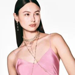 Swarovski Bijoux Collier Femme Swarovski Imber - 5682585 doré | Femme Collier Et Pendentif