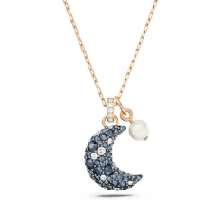 Swarovski Bijoux Collier Femme Swarovski Luna 5671585 - MUL/ROS | Femme Collier Et Pendentif