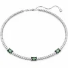 Swarovski Bijoux Collier Femme Swarovski Matrix TN 5666168 Green Stones - GRE/RHS M | Femme Collier Et Pendentif