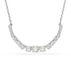 Swarovski Bijoux Collier Femme Swarovski Matrix Tennis - 5705396 Métal rhodié Argent | Femme Collier Et Pendentif