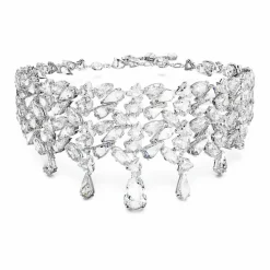 Swarovski Bijoux Collier Femme Swarovski Mesmera 5661523 - Choker CRY/RHS | Femme Collier Et Pendentif