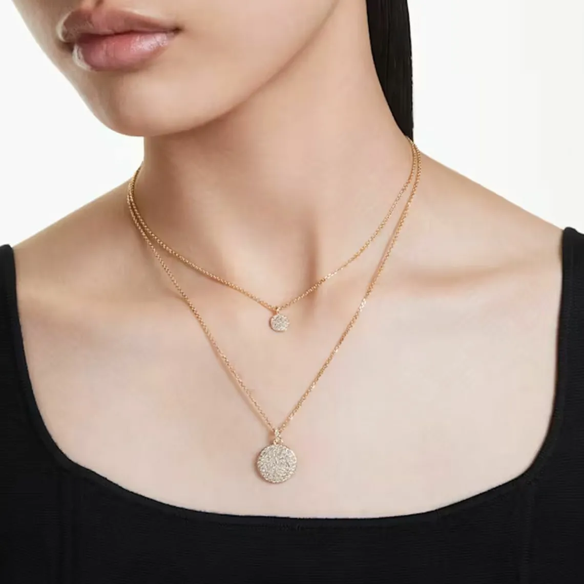 Swarovski Bijoux Collier Femme Swarovski Meteora - 5683442 doré | Femme Collier Et Pendentif