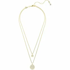 Swarovski Bijoux Collier Femme Swarovski Meteora - 5683442 doré | Femme Collier Et Pendentif