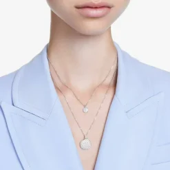 Swarovski Bijoux Collier Femme Swarovski Meteora - 5684244 argent | Femme Colliers Et Pendentifs|Collier Et Pendentif