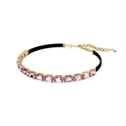 Swarovski Bijoux Collier Femme Swarovski Millenia - 5720486 Violet Plaqué or | Femme Collier Et Pendentif