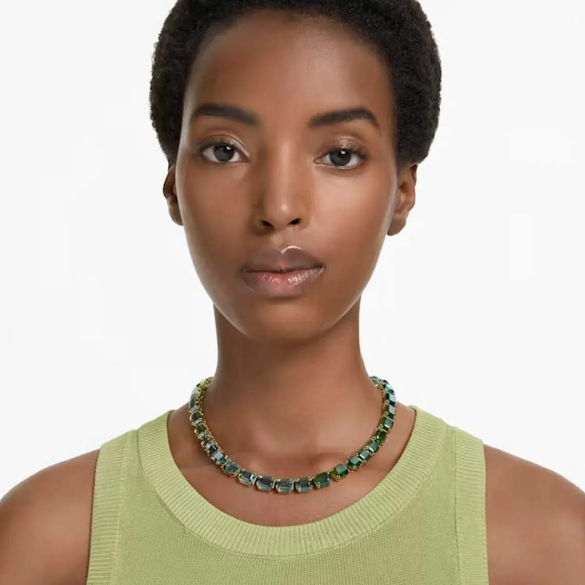 Swarovski Bijoux Collier Femme Swarovski Millenia 5671257 - ALL ARD MULTI GRE/GOS | Femme Collier Et Pendentif