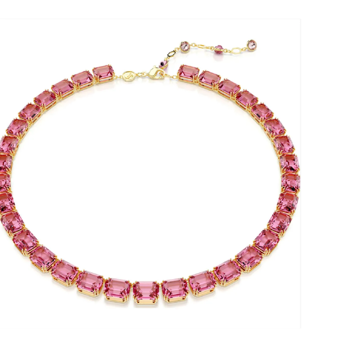 Swarovski Bijoux Collier Femme Swarovski Millenia - 5683429 rose,doré | Femme Collier Et Pendentif