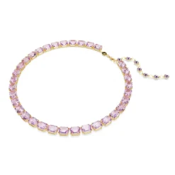 Swarovski Bijoux Collier Femme Swarovski Millenia - 5705754 Violet Plaqué or | Femme Collier Et Pendentif