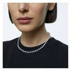 Swarovski Bijoux Collier Femme Swarovski - 5599191 Métal rhodié Blanc | Femme Collier Et Pendentif
