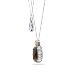 Swarovski Bijoux Collier Femme Swarovski - 5622784 Métal Rhodié Marron | Femme Collier Et Pendentif