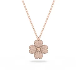Swarovski Bijoux Collier Femme Swarovski - 5636489 Métal Doré Rose | Femme Collier Et Pendentif