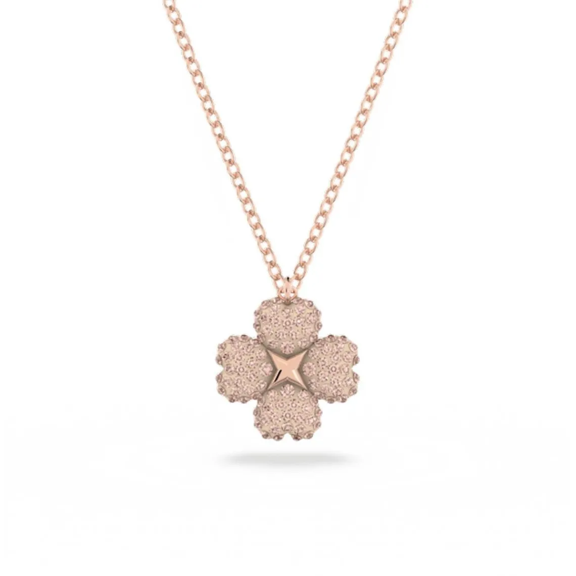 Swarovski Bijoux Collier Femme Swarovski - 5636489 Métal Doré Rose | Femme Collier Et Pendentif