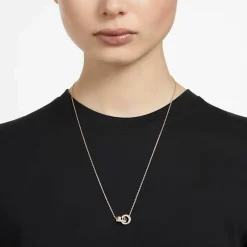 Swarovski Bijoux Collier Femme Swarovski - 5636496 Métal Doré rose | Femme Collier Et Pendentif