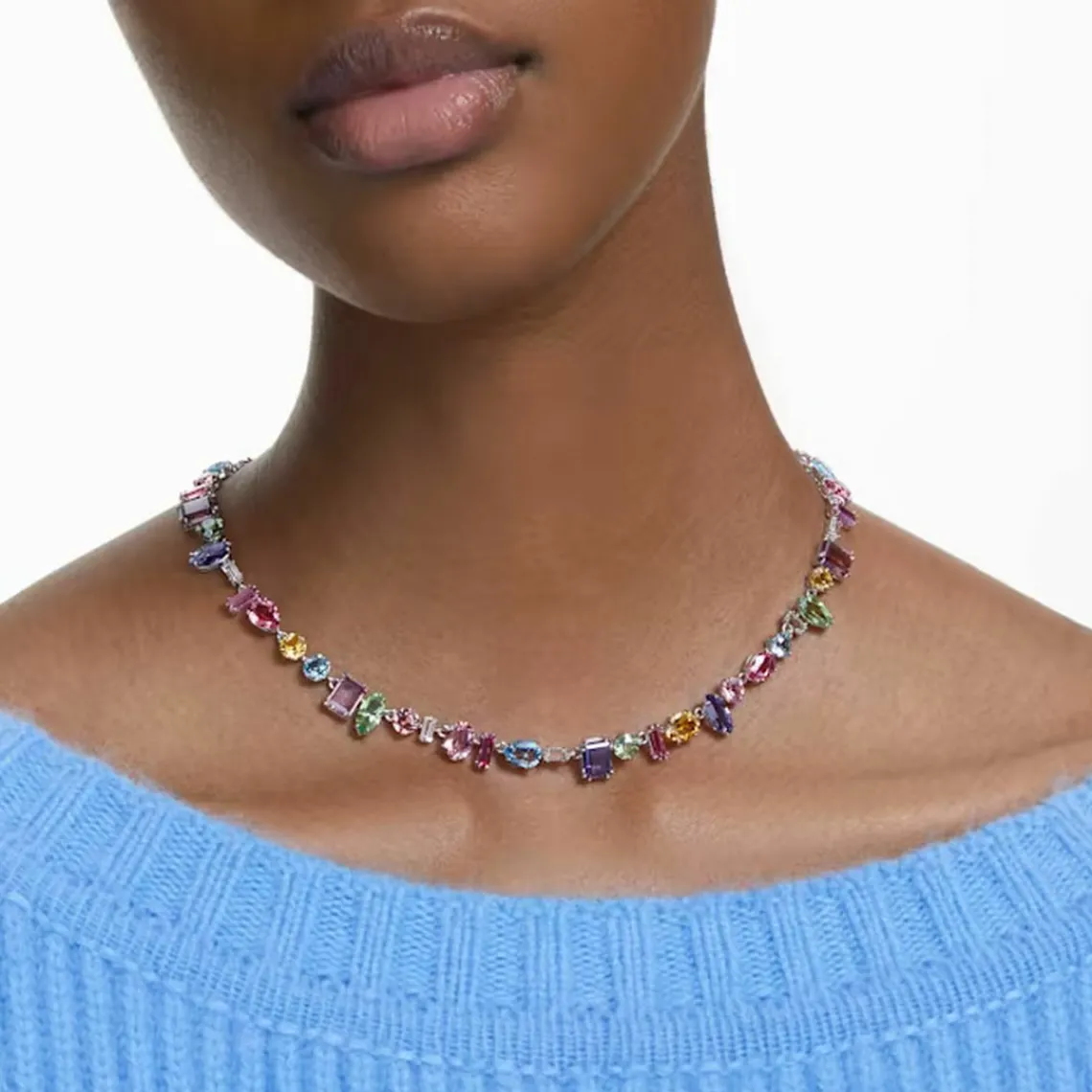 Swarovski Bijoux Collier Femme Swarovski Re Gema 5656397 ALL ARD - CRMU/RHS | Femme Collier Et Pendentif