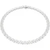 Swarovski Bijoux Collier Femme Swarovski Re Matrix - 5662277 blanc,argent | Femme Collier Et Pendentif
