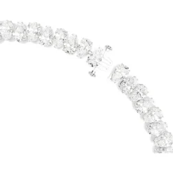 Swarovski Bijoux Collier Femme Swarovski Re Matrix - 5662277 blanc,argent | Femme Collier Et Pendentif