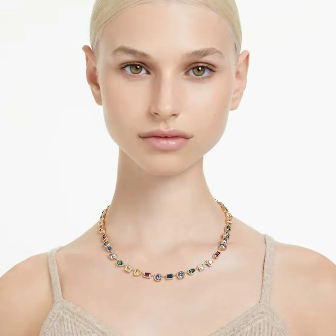 Swarovski Bijoux Collier Femme Swarovski Stilla 5662915 - ALL ARD MUL/GOS | Femme Collier Et Pendentif