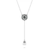 Swarovski Bijoux Collier Femme Swarovski Swan - 5681403 noir,argent | Femme Collier Et Pendentif
