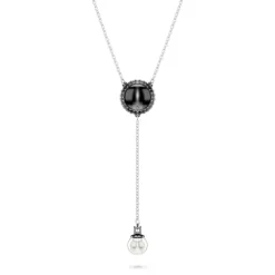 Swarovski Bijoux Collier Femme Swarovski Swan - 5681403 noir,argent | Femme Collier Et Pendentif