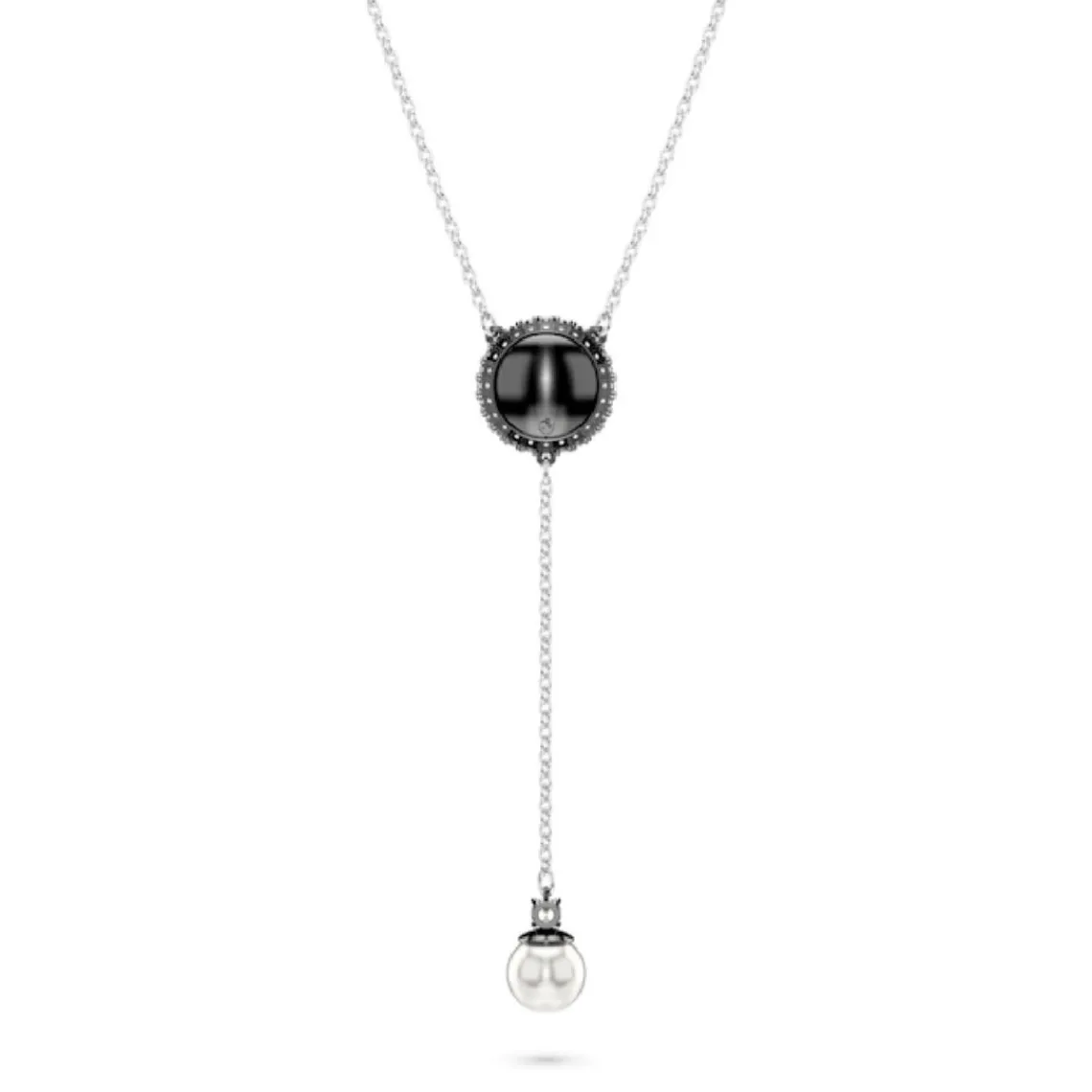Swarovski Bijoux Collier Femme Swarovski Swan - 5681403 noir,argent | Femme Collier Et Pendentif