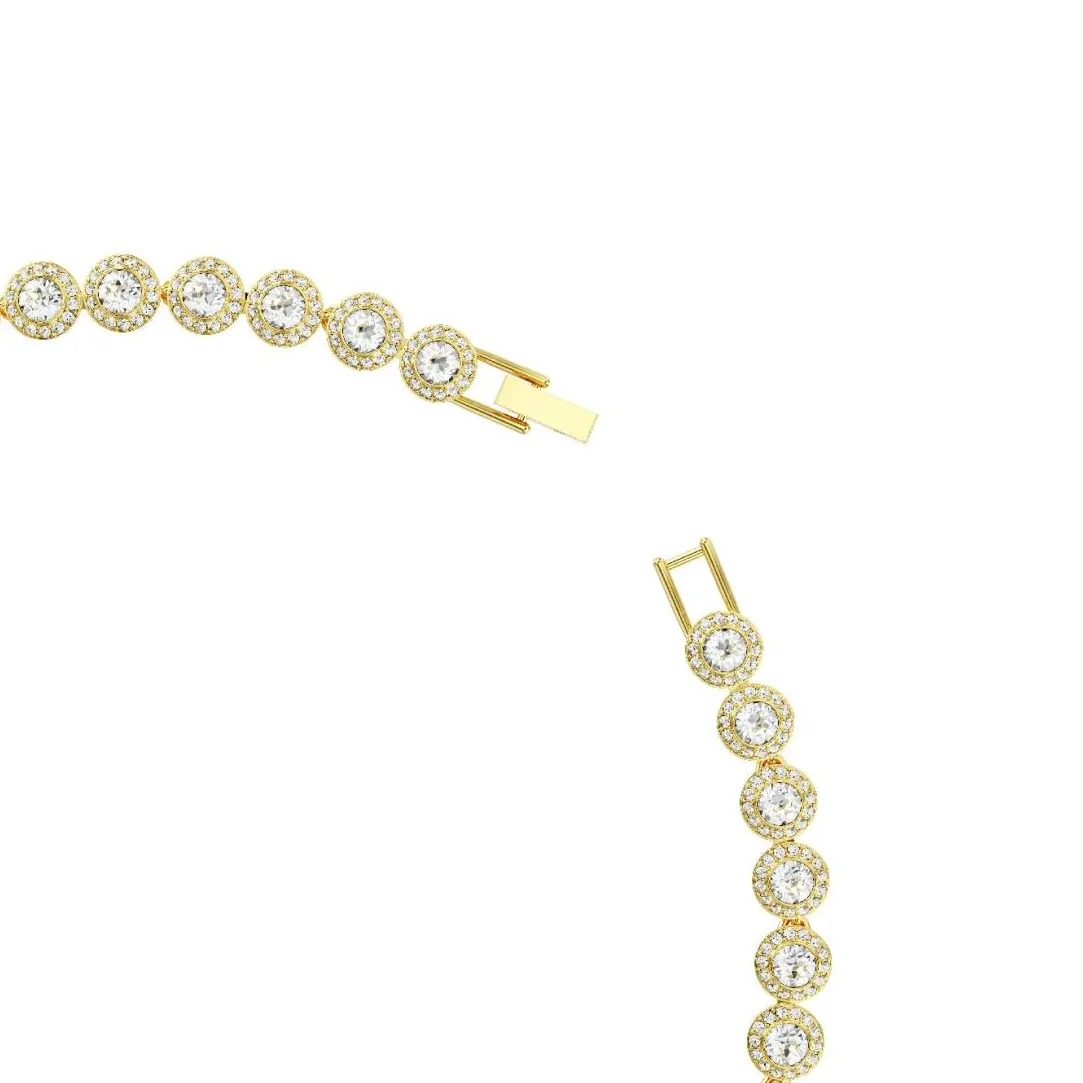 Swarovski Bijoux Collier Femme Swarovski Una Angelic - 5720505 Plaqué or Doré | Femme Collier Et Pendentif