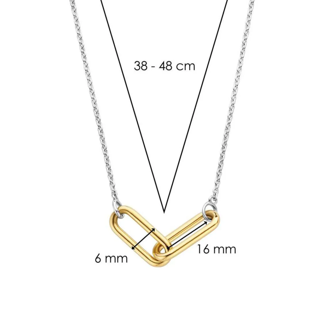 Ti Sento Collier Femme Bijoux 3966SY - Argent | Femme Collier Et Pendentif