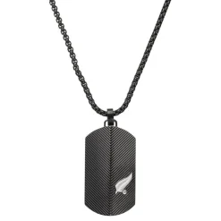 All Blacks Bijoux Collier Homme - 682400 Acier Couleur Noir | Homme Colliers Et Pendentifs