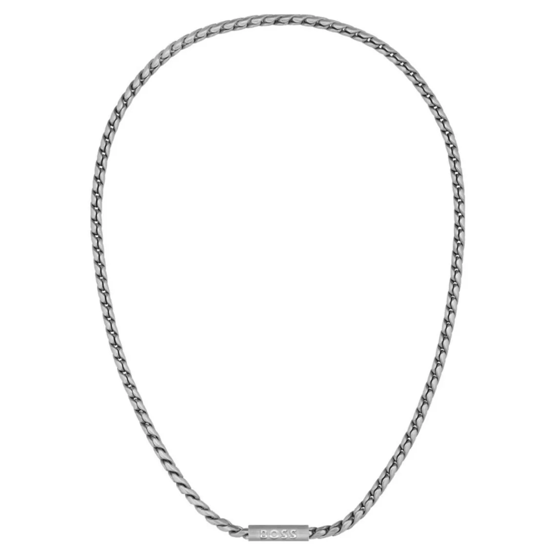 Boss Bijoux Collier Homme Doran - 1580693 Acier Argent | Homme Colliers Et Pendentifs