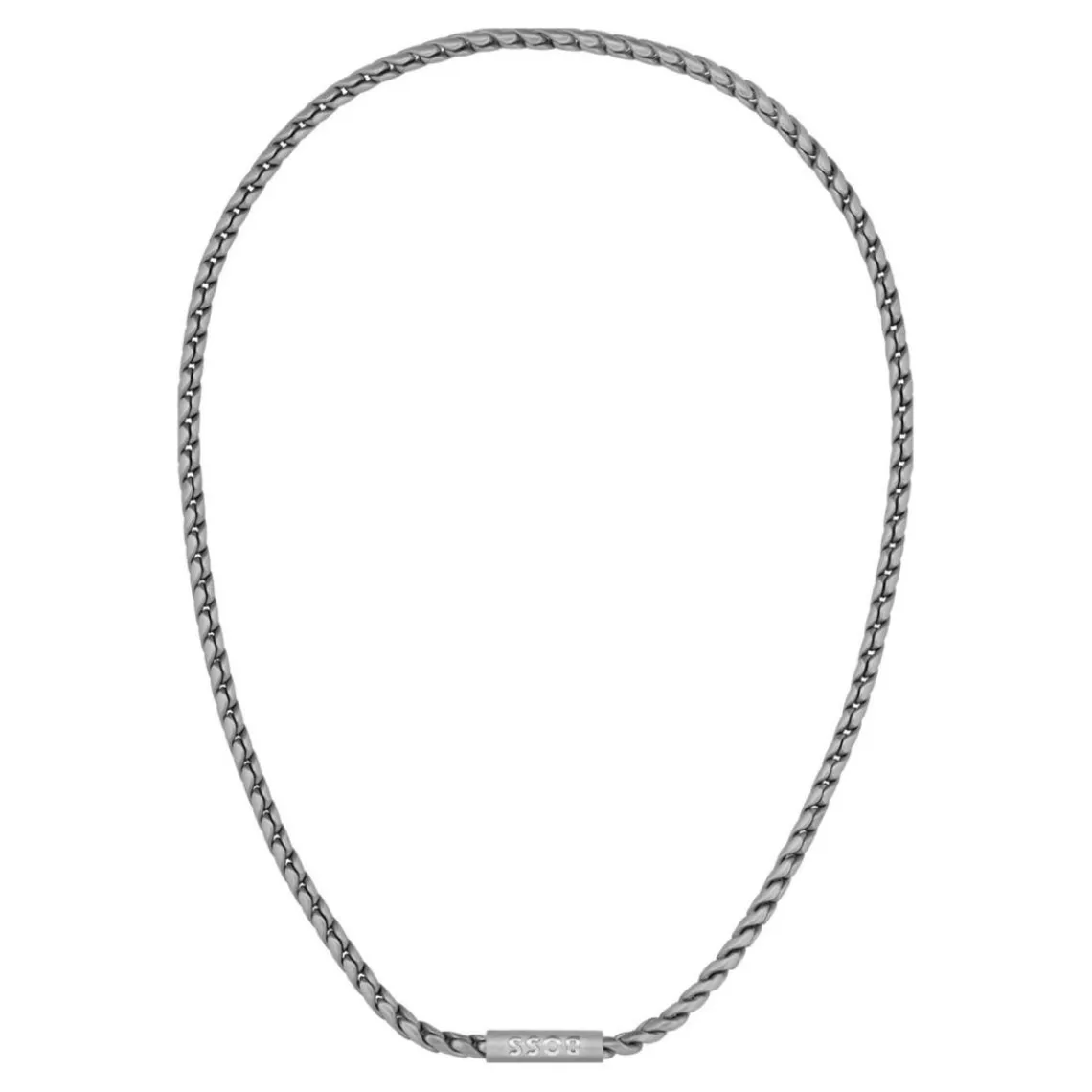 Boss Bijoux Collier Homme Doran - 1580693 Acier Argent | Homme Colliers Et Pendentifs