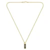 Boss Bijoux Collier Homme Kassy Emblem - 1580678 Acier Doré | Homme Colliers Et Pendentifs