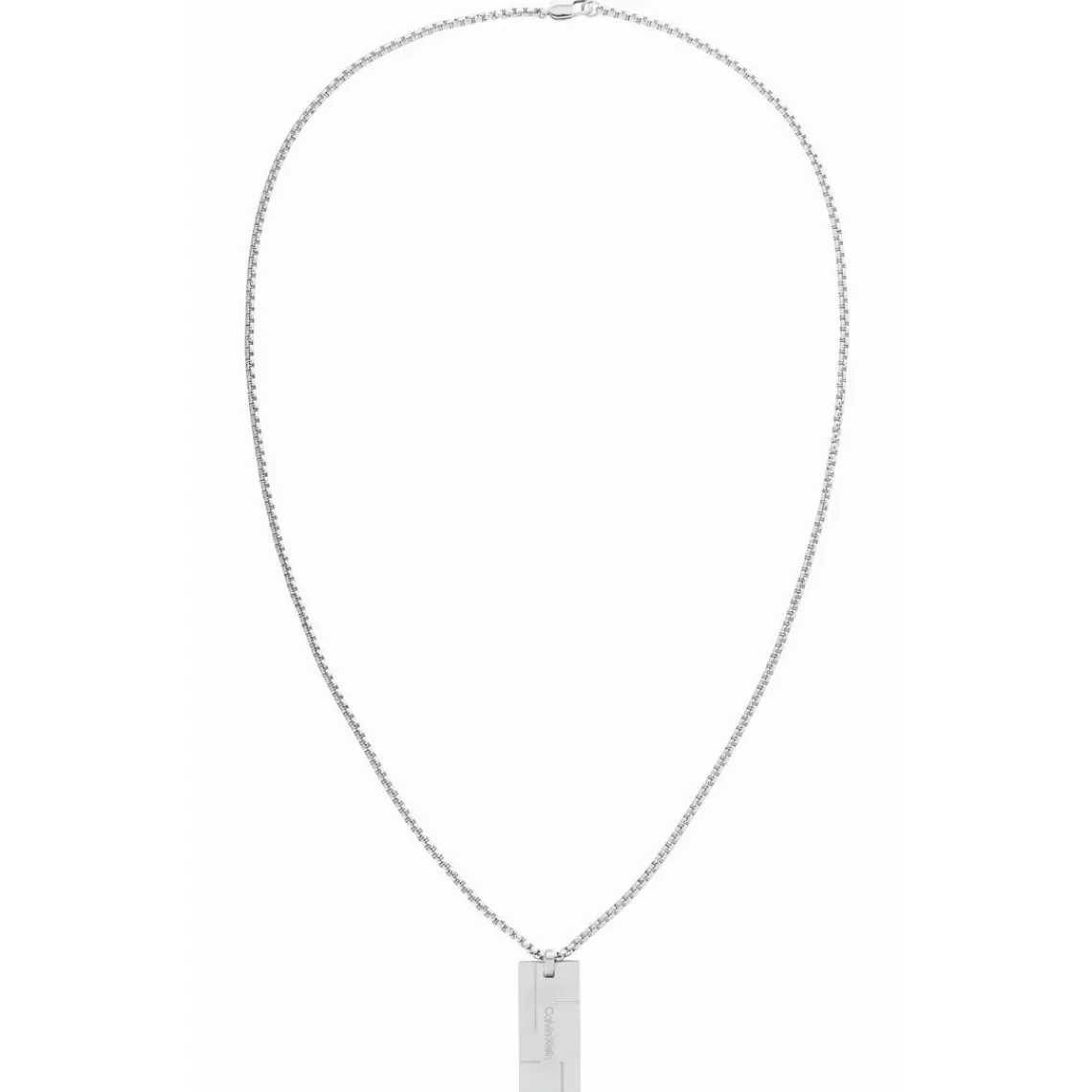 Calvin Klein Bijoux Collier Homme - 35000058 Acier Argent | Homme Colliers Et Pendentifs
