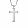 Fossil Bijoux Collier Homme Meaninful Moments - JF04401040 Acier Argent | Homme Colliers Et Pendentifs