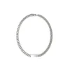 Guess Bijoux Collier homme JUXN03005JWST - X LOGO Acier Argent | Homme Colliers Et Pendentifs