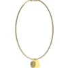 Guess Bijoux Collier homme JUMN01300JWYG - LION KING Acier Doré | Homme Colliers Et Pendentifs