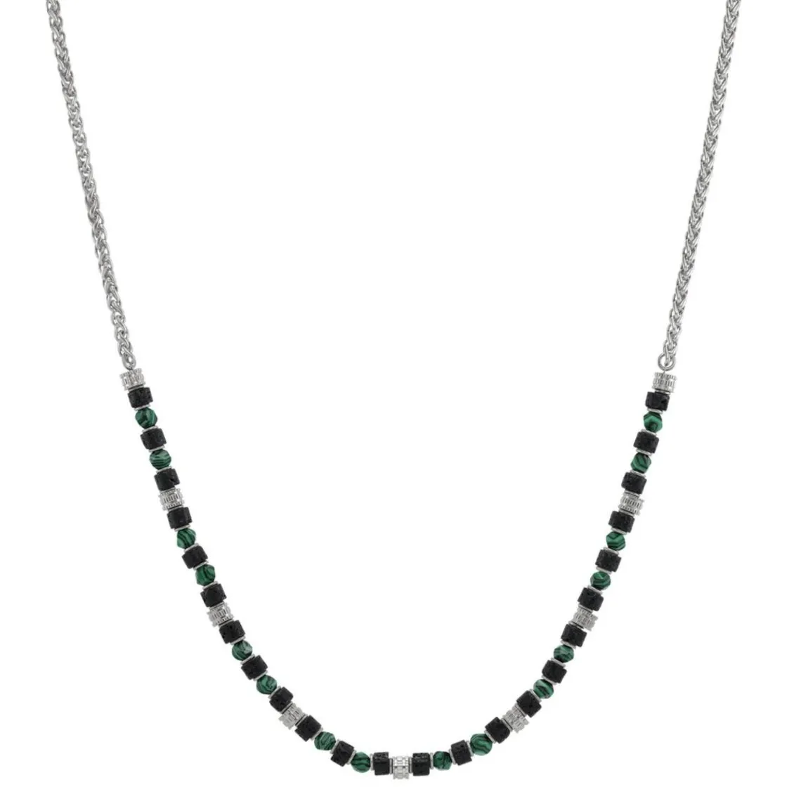 Jourdan Collier Homme Bengale - JH250023N Acier | Homme Colliers Et Pendentifs