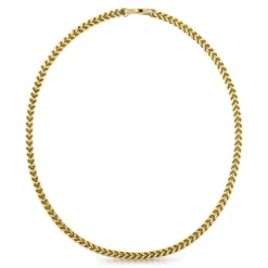 Guess Bijoux Collier homme JUMN01337JWYG My Chains Acier Doré | Homme Colliers Et Pendentifs
