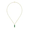 Lacoste Collier Homme Fence - 2040325 Acier Doré, Vert | Homme Colliers Et Pendentifs