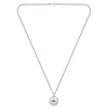 Lacoste Collier Homme Vigor - 2040447 Acier Argent, Marron | Homme Colliers Et Pendentifs